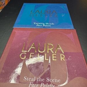 Two Laura Geller Face Palette Sets in brown. Turning Heads and Steal the Scene.